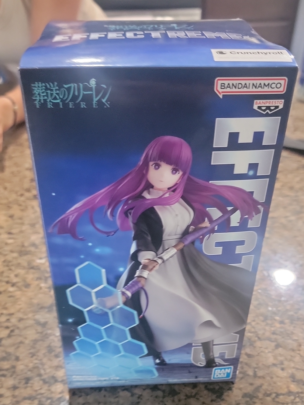 Effect Remix Purple-Haired Anime Figure